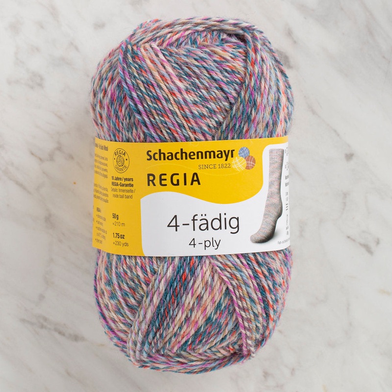 Schachenmayr Regia 4-Ply 50gr Color Sock Yarn, Variegated – 02844