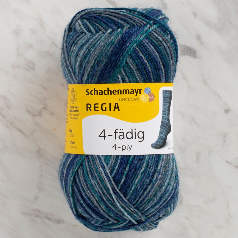 Schachenmayr Regia 4-Ply 50gr Color Sock Yarn, Variegated – 07966