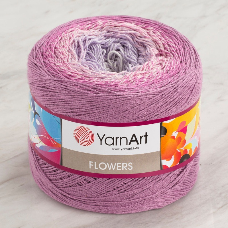 YarnArt Flowers Cotton Gradient Yarn – 281