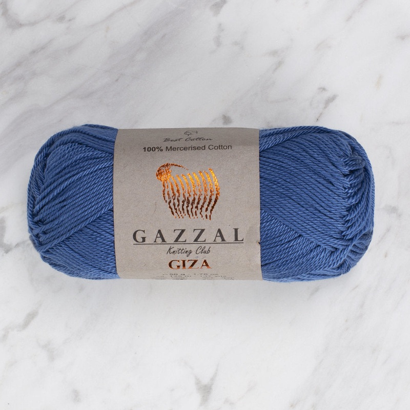 Gazzal Giza Yarn, Blue – 2475