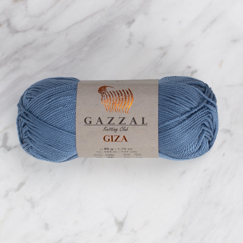 Gazzal Giza Yarn, Blue – 2479