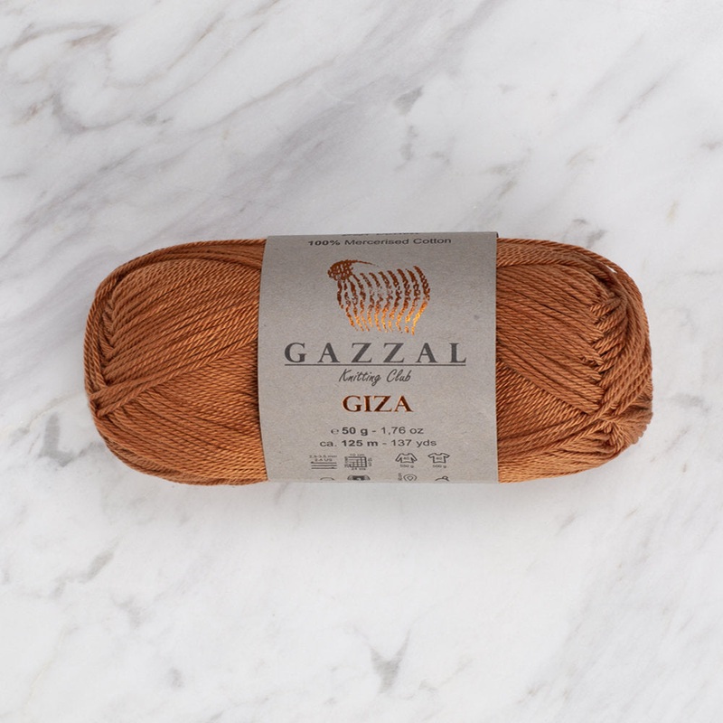Gazzal Giza Yarn, Cinnamon – 2484