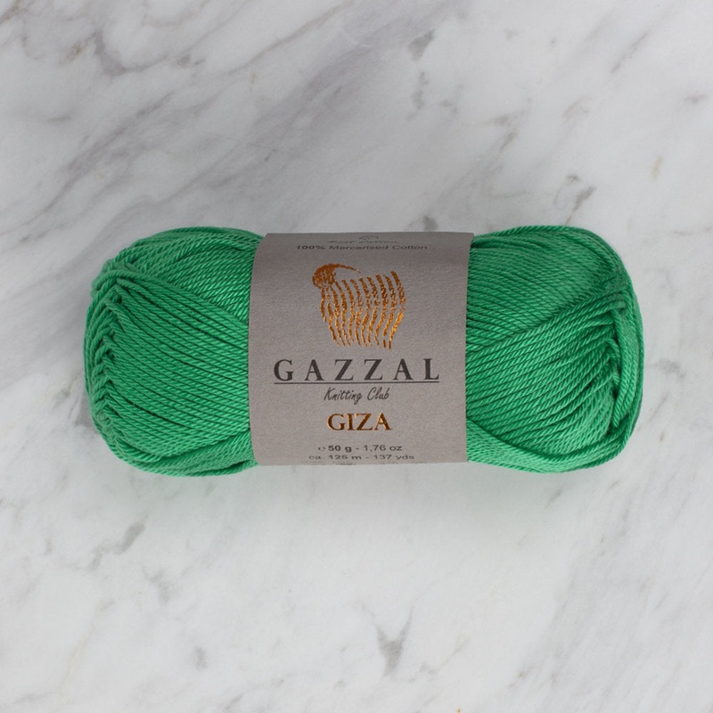 Gazzal Giza Yarn, Green – 2460