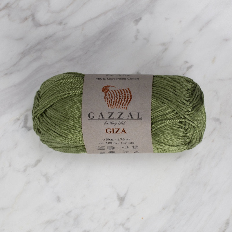 Gazzal Giza Yarn, Green – 2462