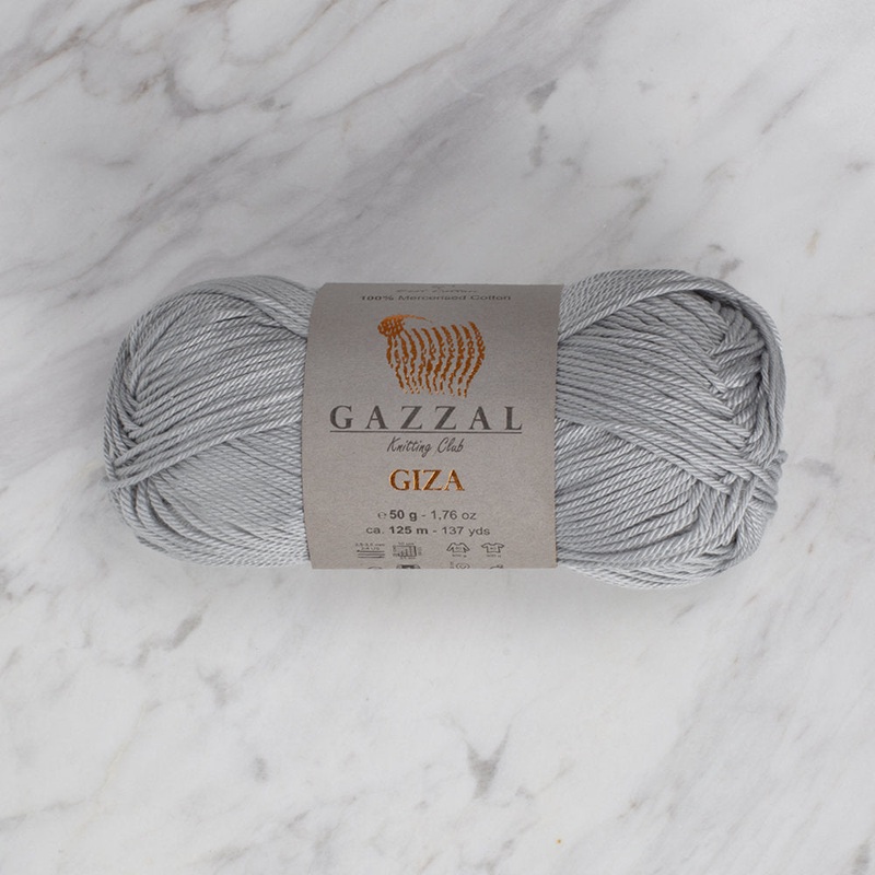 Gazzal Giza Yarn, Grey – 2454