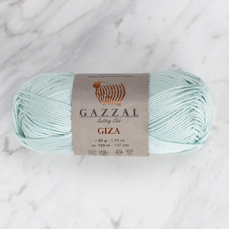 Gazzal Giza Yarn, Light Green – 2482