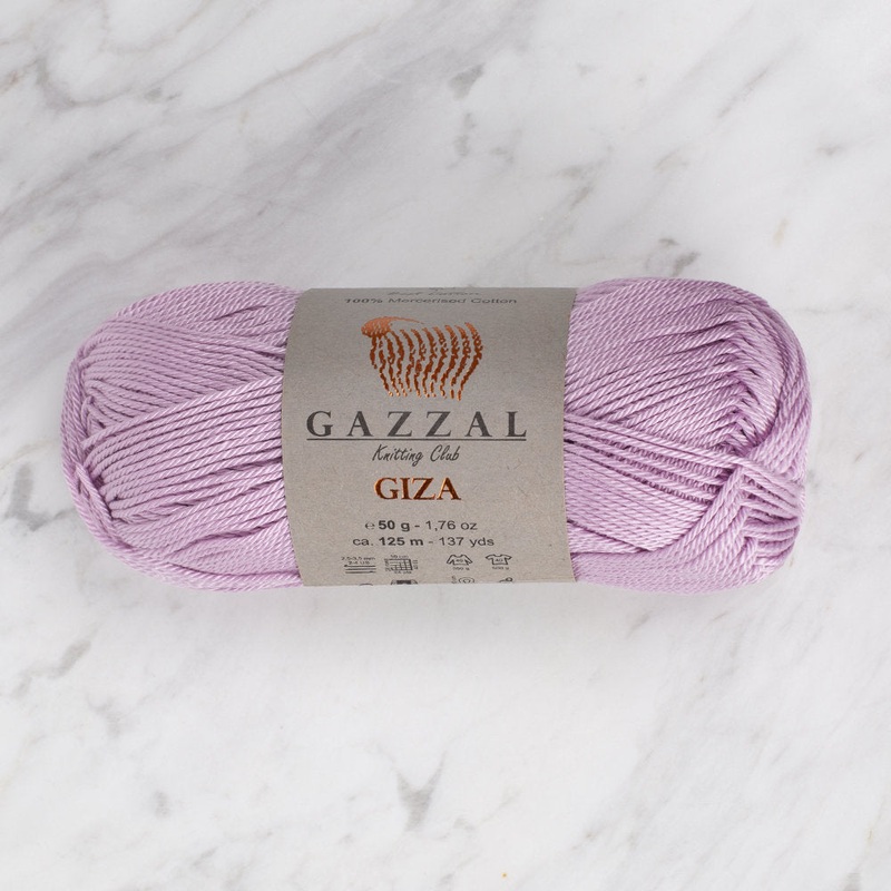 Gazzal Giza Yarn, Lilac – 2472