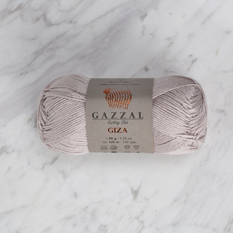 Gazzal Giza Yarn, Mink – 2488