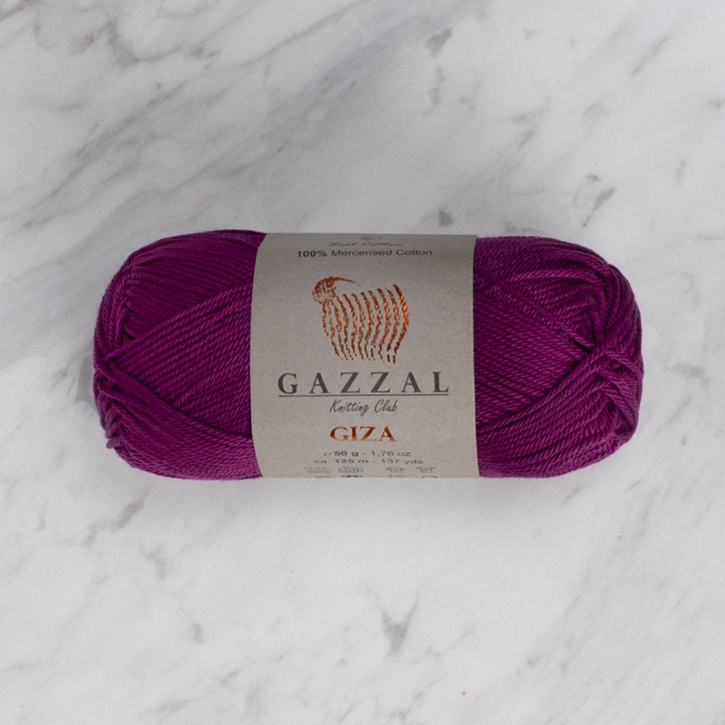 Gazzal Giza Yarn, Plum – 2467