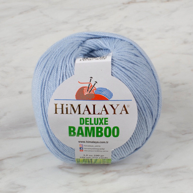 Himalaya Deluxe Bamboo Yarn, Blue – 124-13