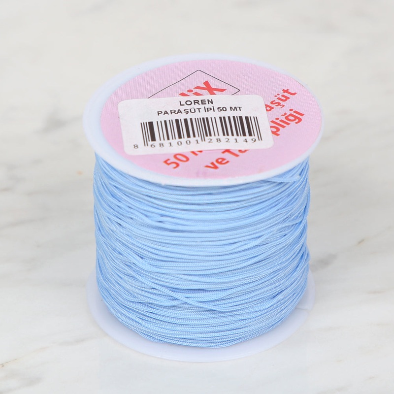 Loren 50 m Parachute Cord – Baby Blue