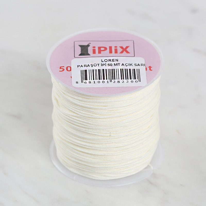 Loren 50 m Parachute Cord – Light Yellow