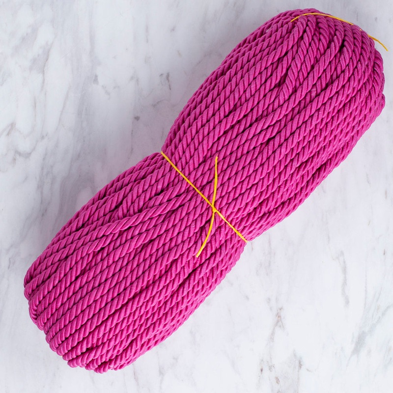 Loren 50mt Jute Cord – Fuchsia