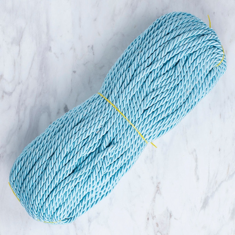Loren 50mt Jute Cord – Light Blue