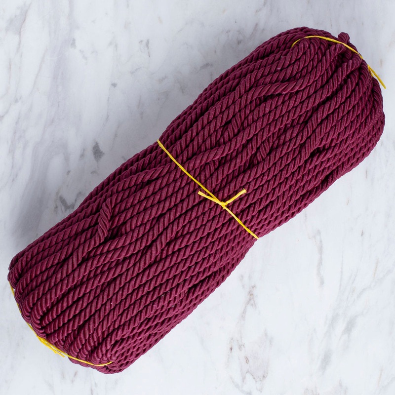Loren 50mt Jute Cord – Plum