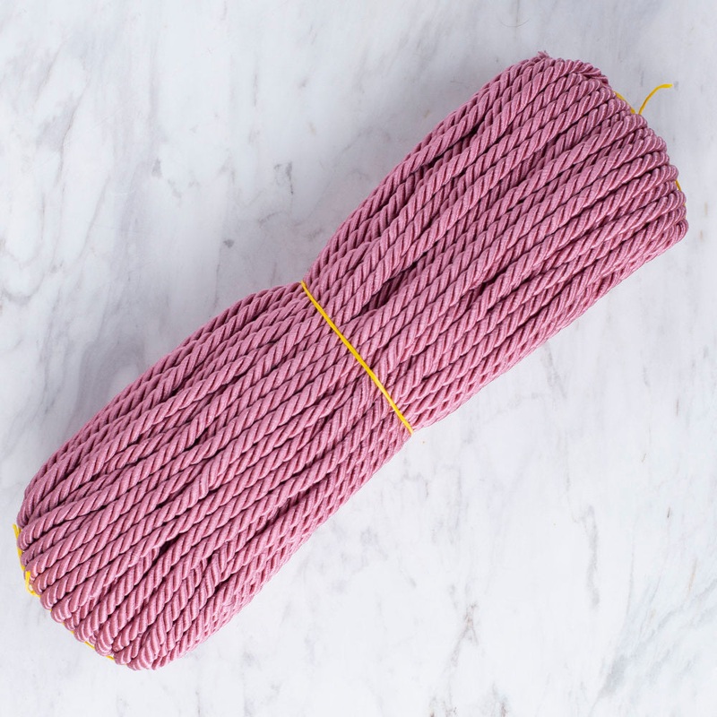 Loren 50mt Jute Cord – Powder Pink