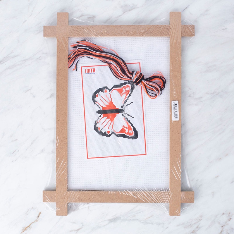 Loren Cross Stitch Kit – Butterfly