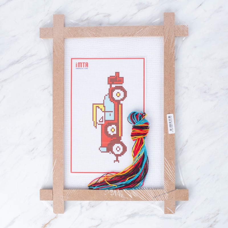 Loren Cross Stitch Kit – Car