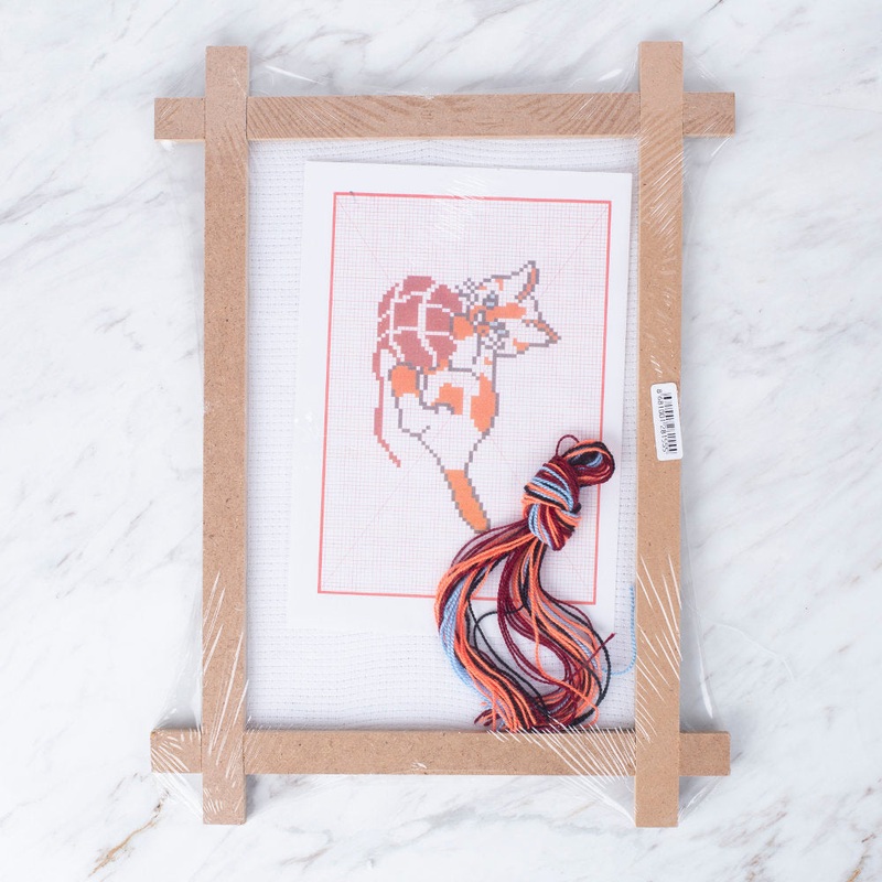 Loren Cross Stitch Kit – Fox