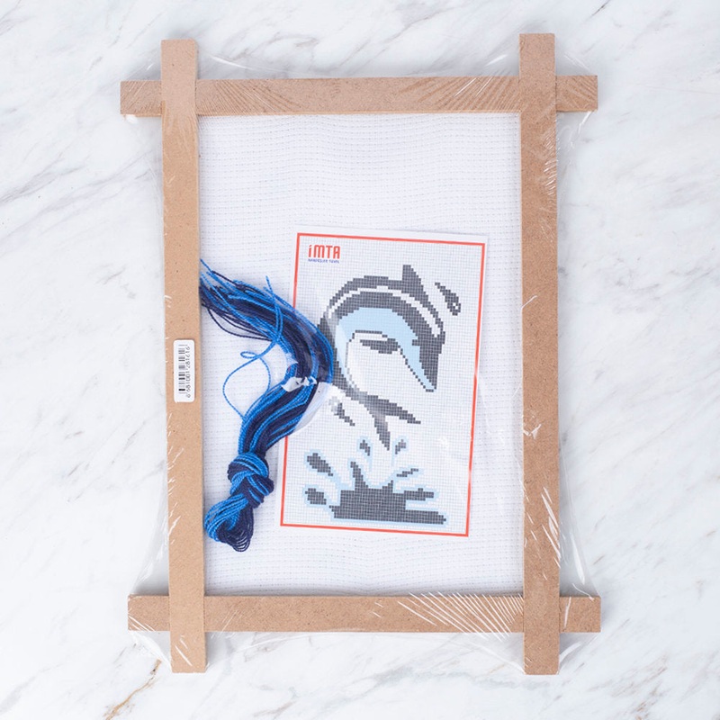 Loren Cross Stitch Kit – Shark