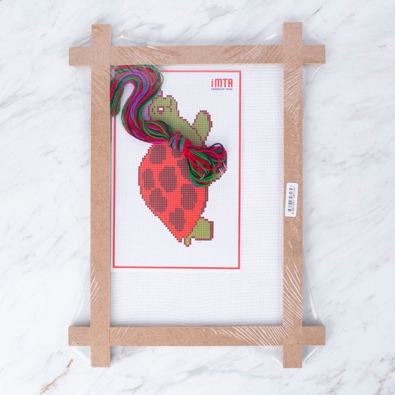Loren Cross Stitch Kit – Turtle