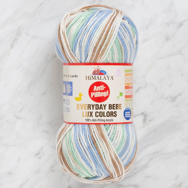 Himalaya Everyday Bebe Lux Colors Yarn, Variegated – 41720