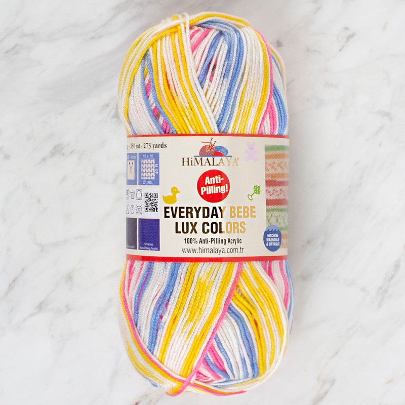 Himalaya Everyday Bebe Lux Colors Yarn, Variegated – 71410
