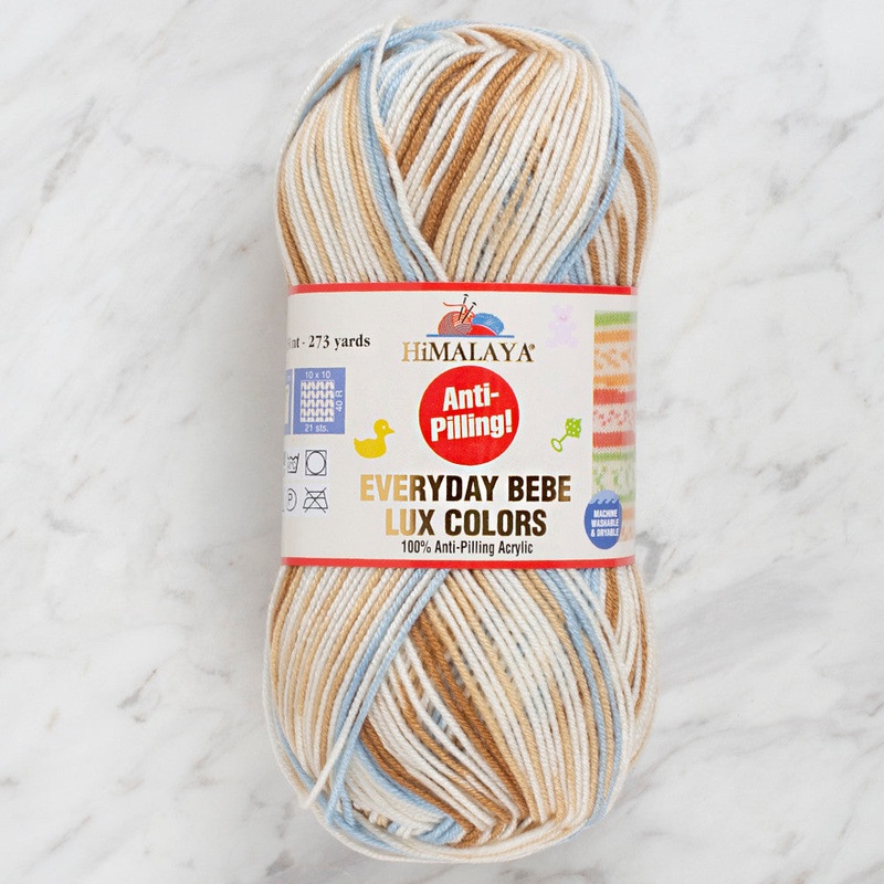 Himalaya Everyday Bebe Lux Colors Yarn, Variegated – 71412