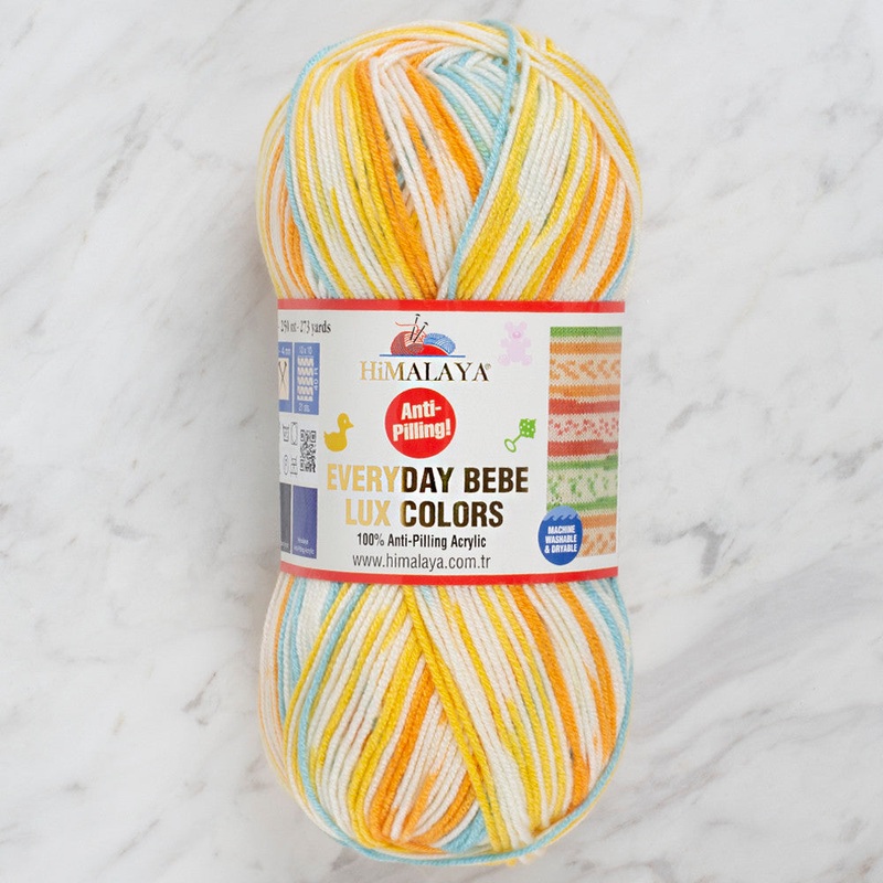 Himalaya Everyday Bebe Lux Colors Yarn, Variegated – 71414