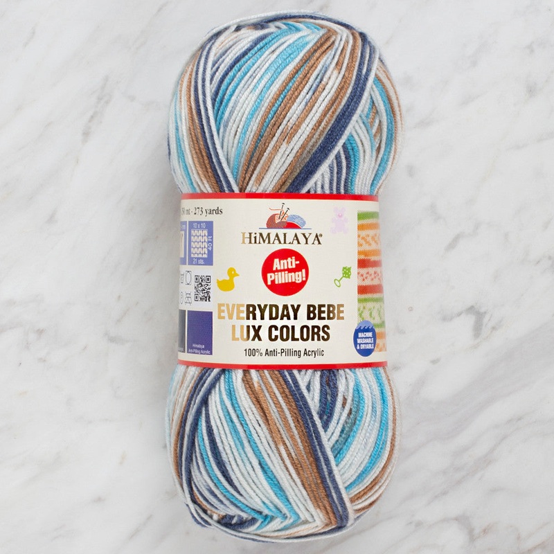 Himalaya Everyday Bebe Lux Colors Yarn, Variegated – 71415