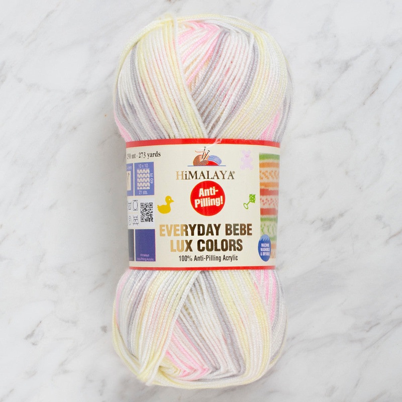 Himalaya Everyday Bebe Lux Colors Yarn, Variegated – 71422