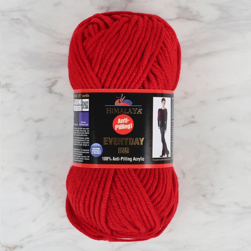 Himalaya Everyday Big Yarn, Dark Red – 70815
