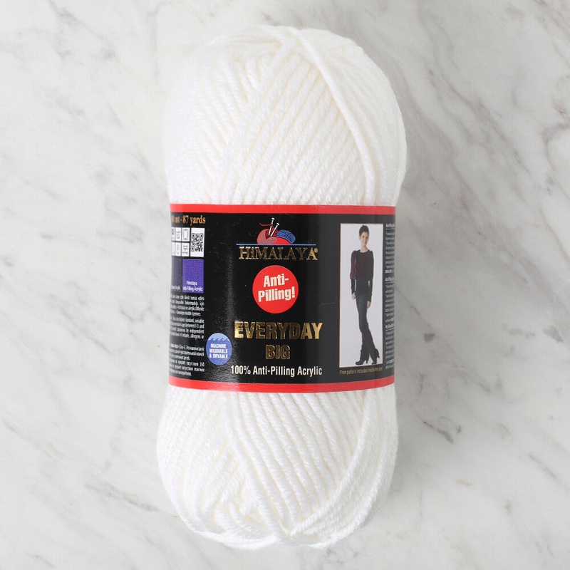 Himalaya Everyday Big Yarn, White – 70801