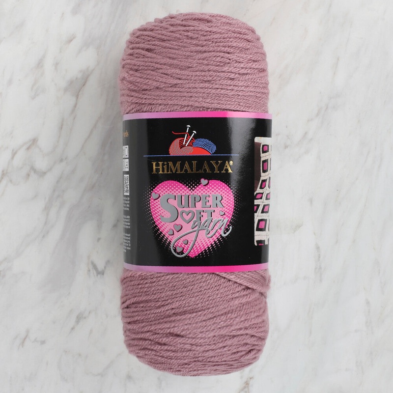 Himalaya Super Soft 200 gr Yarn, Dusty Rose – 80816