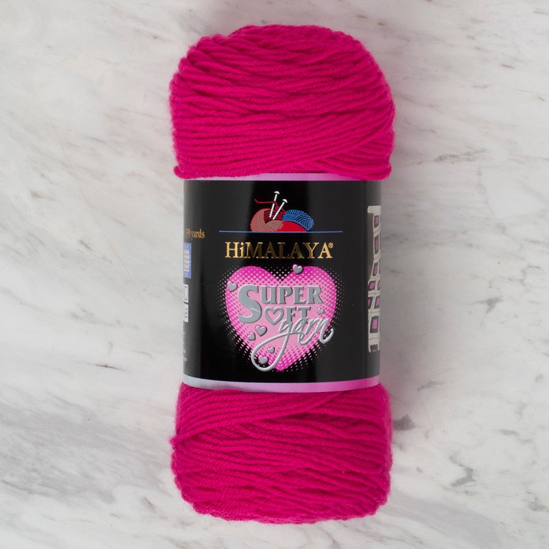 Himalaya Super Soft 200 gr Yarn, Fuchsia – 80851