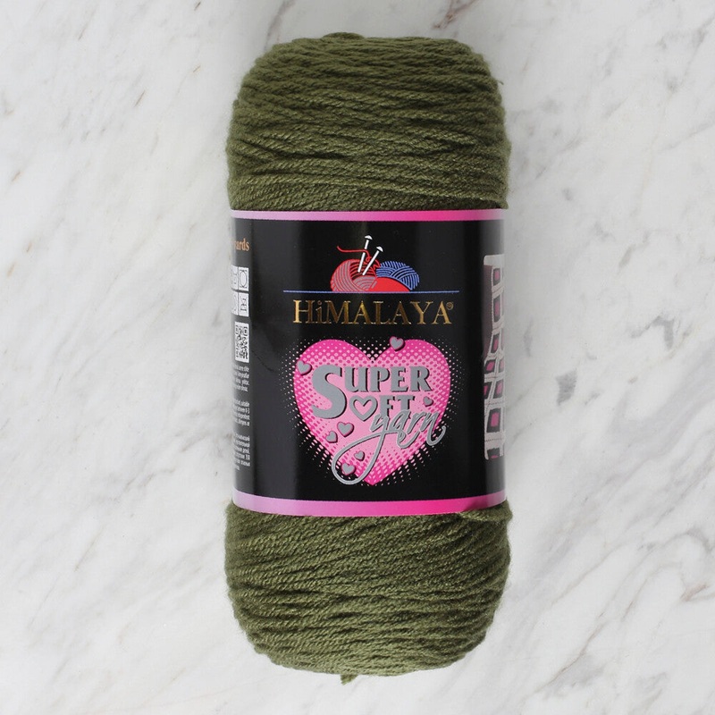 Himalaya Super Soft 200 gr Yarn, Green – 80842
