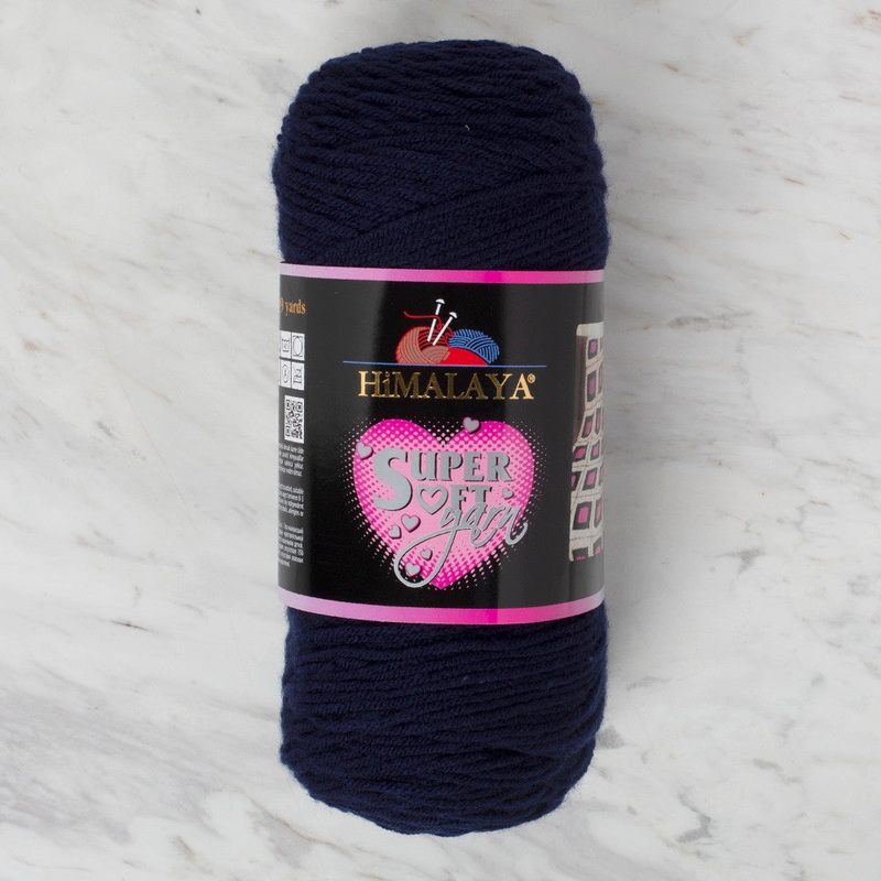 Himalaya Super Soft 200 gr Yarn, Navy – 80809