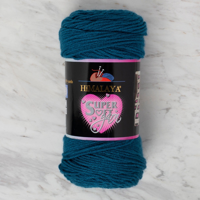 Himalaya Super Soft 200 gr Yarn, Petrol Blue – 80850