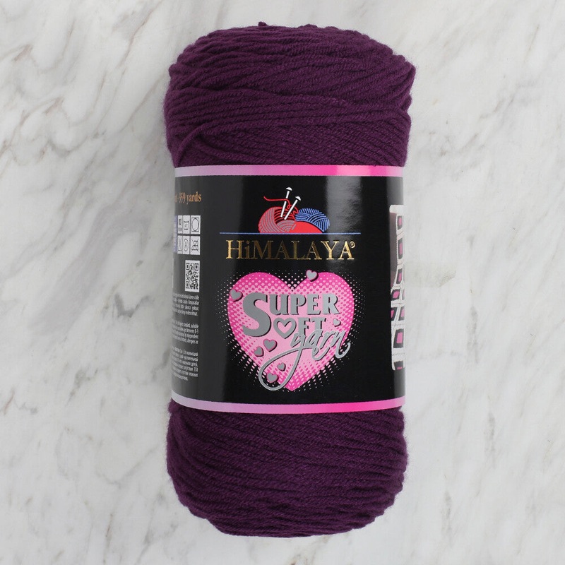 Himalaya Super Soft 200 gr Yarn, Purple – 80811