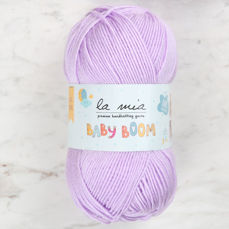 La Mia Baby Boom Yarn, Lilac – 259