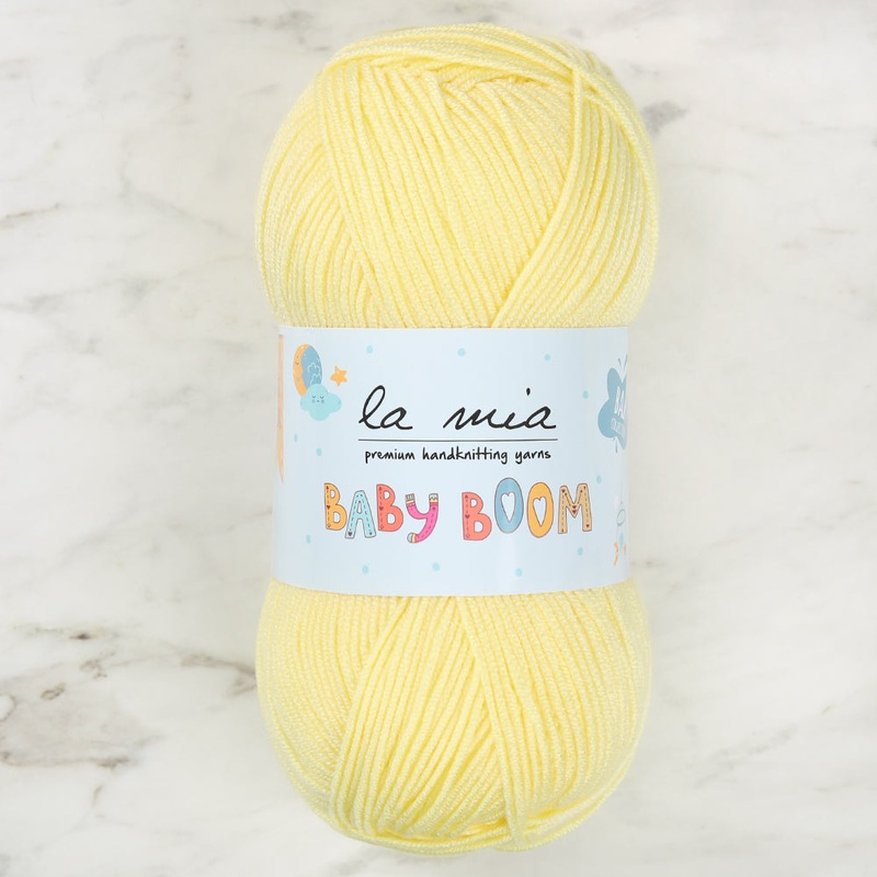 La Mia Baby Boom Yarn, Yellow – 331