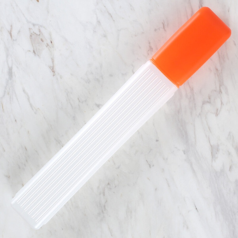 Loren 40 cm Knitting Needle Storage Case, Orange Cap