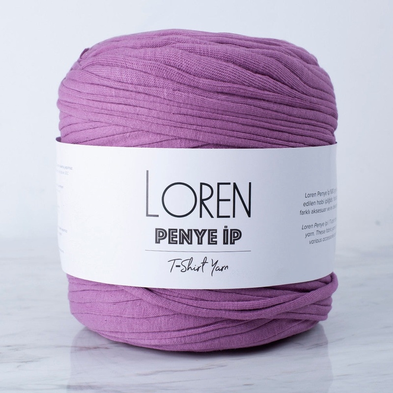 Loren T-Shirt Yarn, Purple – 88