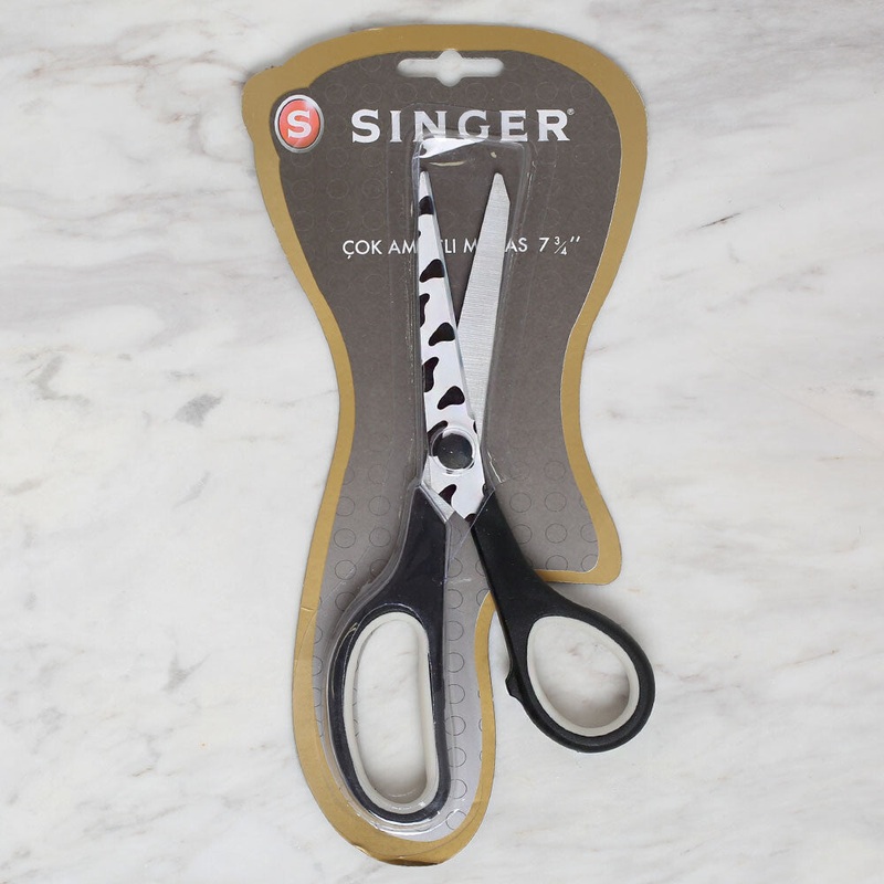 Singer Multi-Purpose Scissors, Black – C2008P14