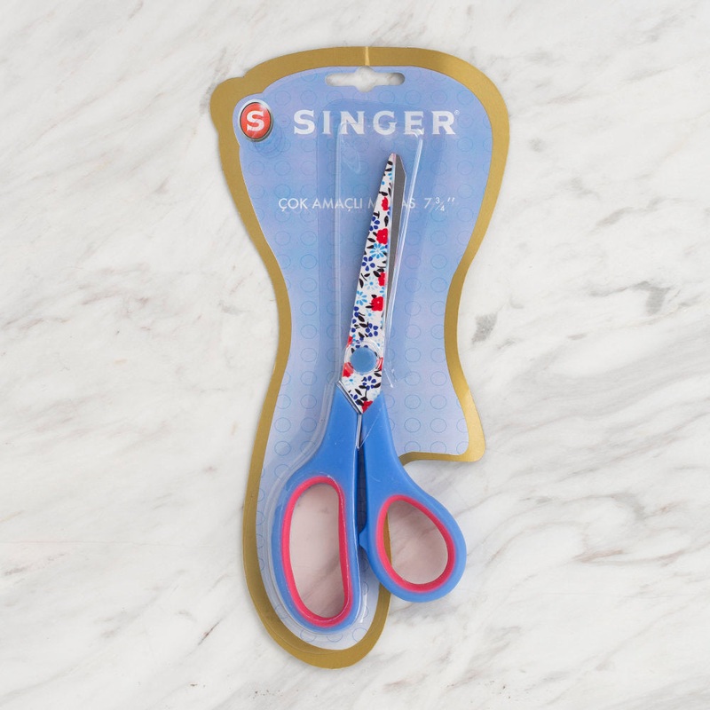 Singer Multi-Purpose Scissors, Blue – C2008P5