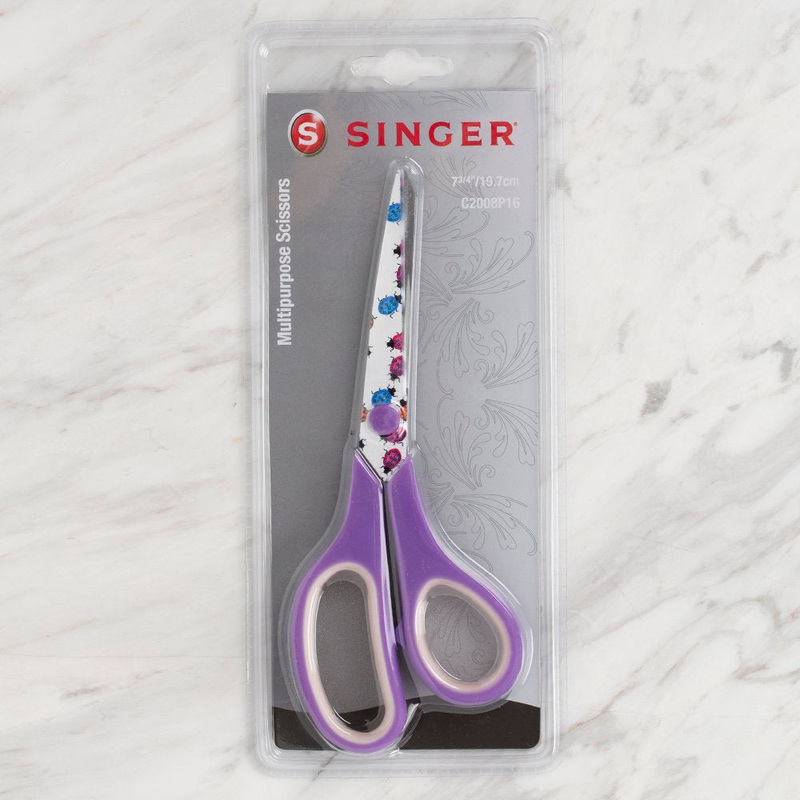Singer Multi-Purpose Scissors, Purple – C2008P16