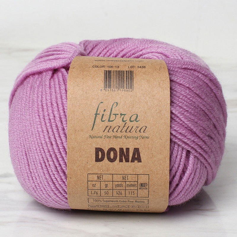 Fibra Natura Dona Yarn, Lilac – 106-13