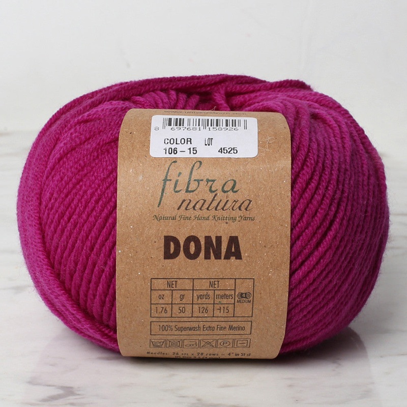 Fibra Natura Dona Yarn, Plum Purple – 106-15