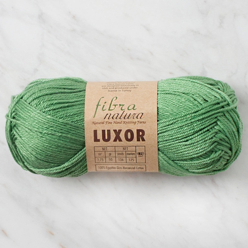 Fibra Natura Luxor Yarn, Green – 105-16