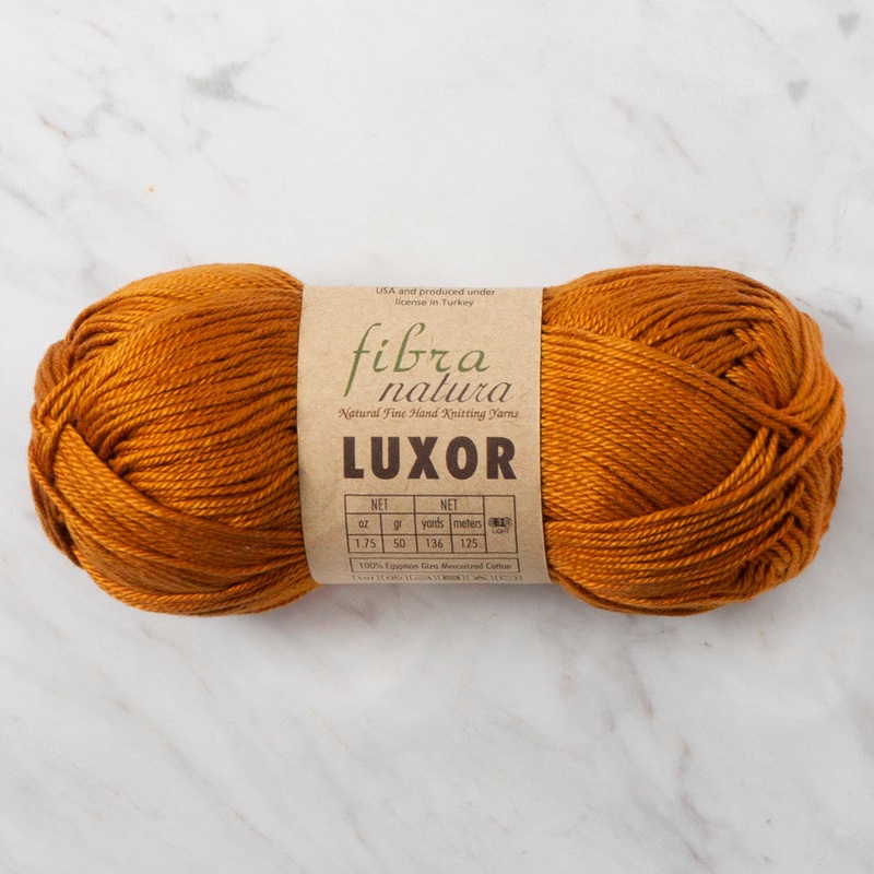 Fibra Natura Luxor Yarn, Mustard – 105-20